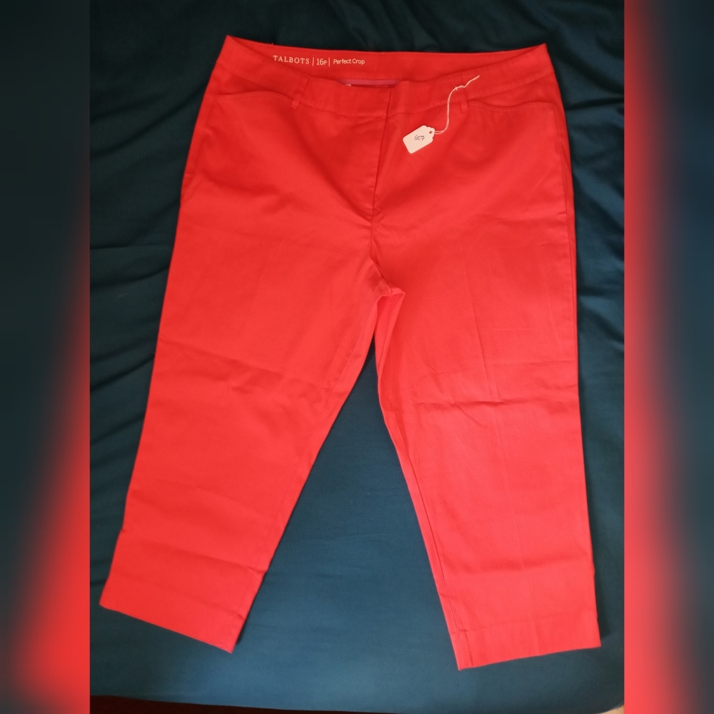 Talbots Perfect Crop Size 16p - image 1